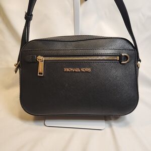 Michael Kors Jet Set Large Saffiano Leather Crossbody Bag